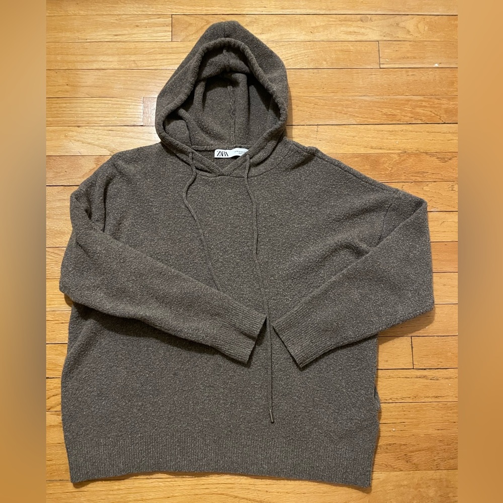 Zara Pullover Hoodie NWOT M